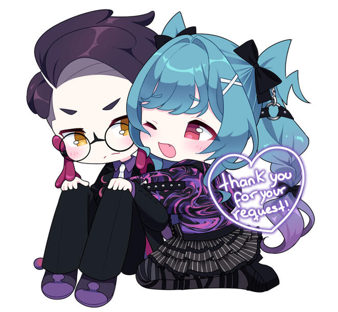 Tall chibi Commission